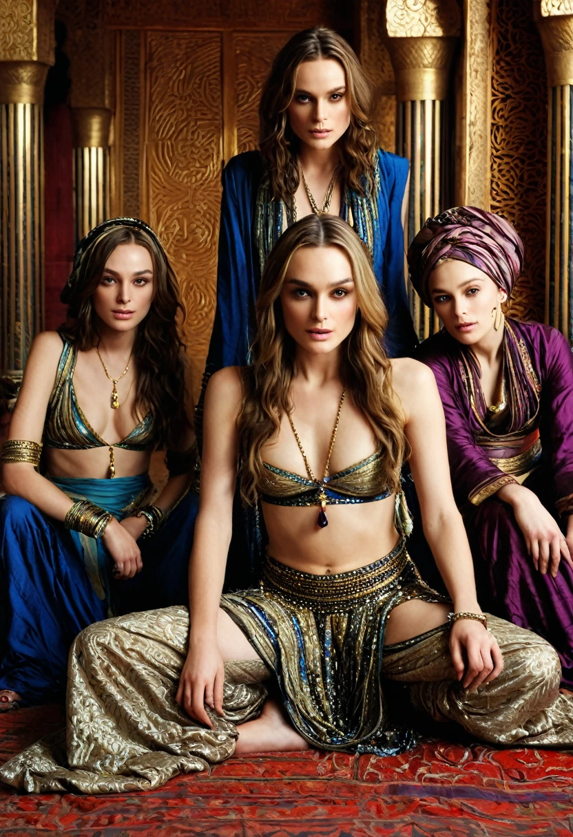 keria knightley in a harem