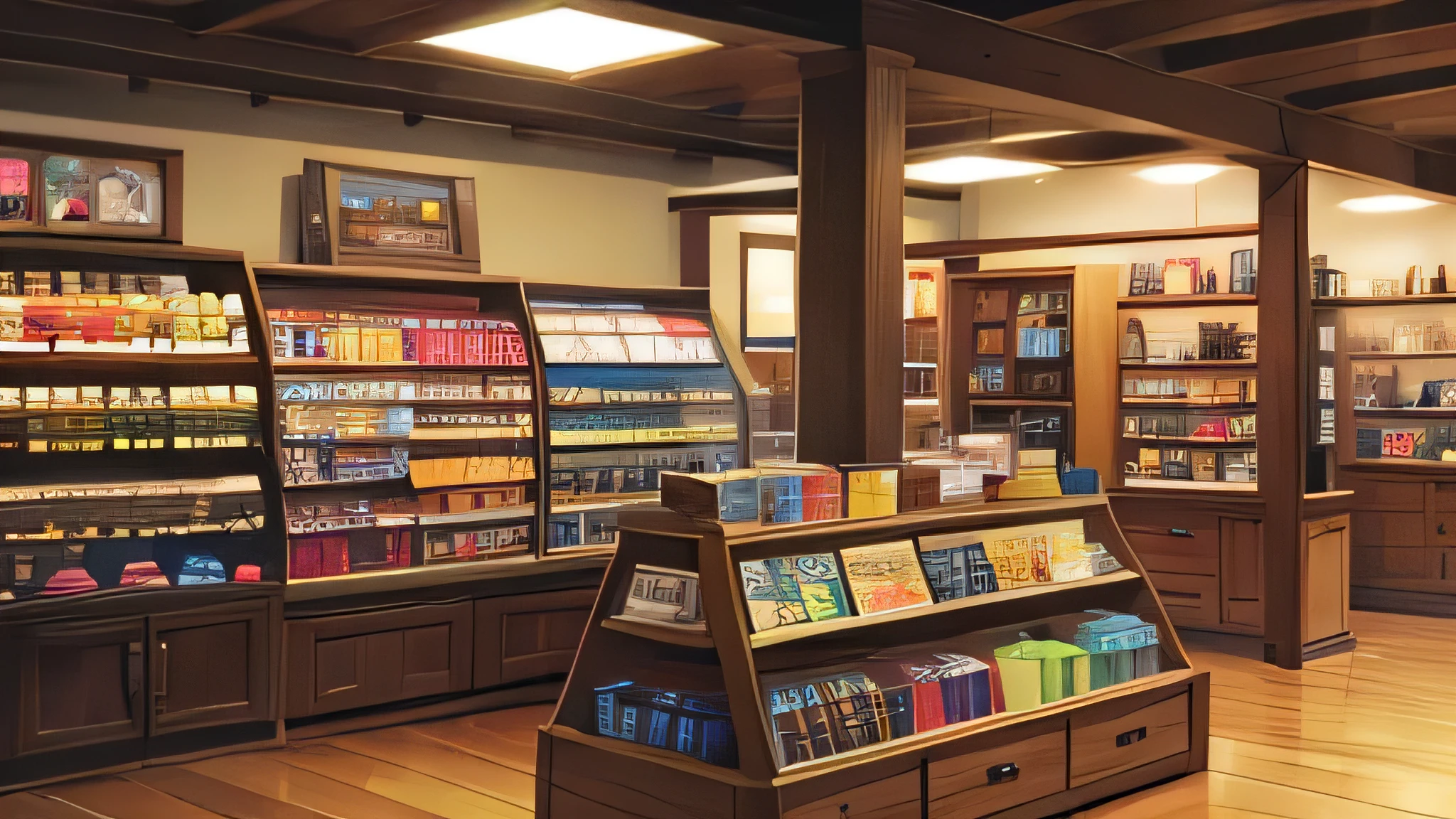 General store Inside the store