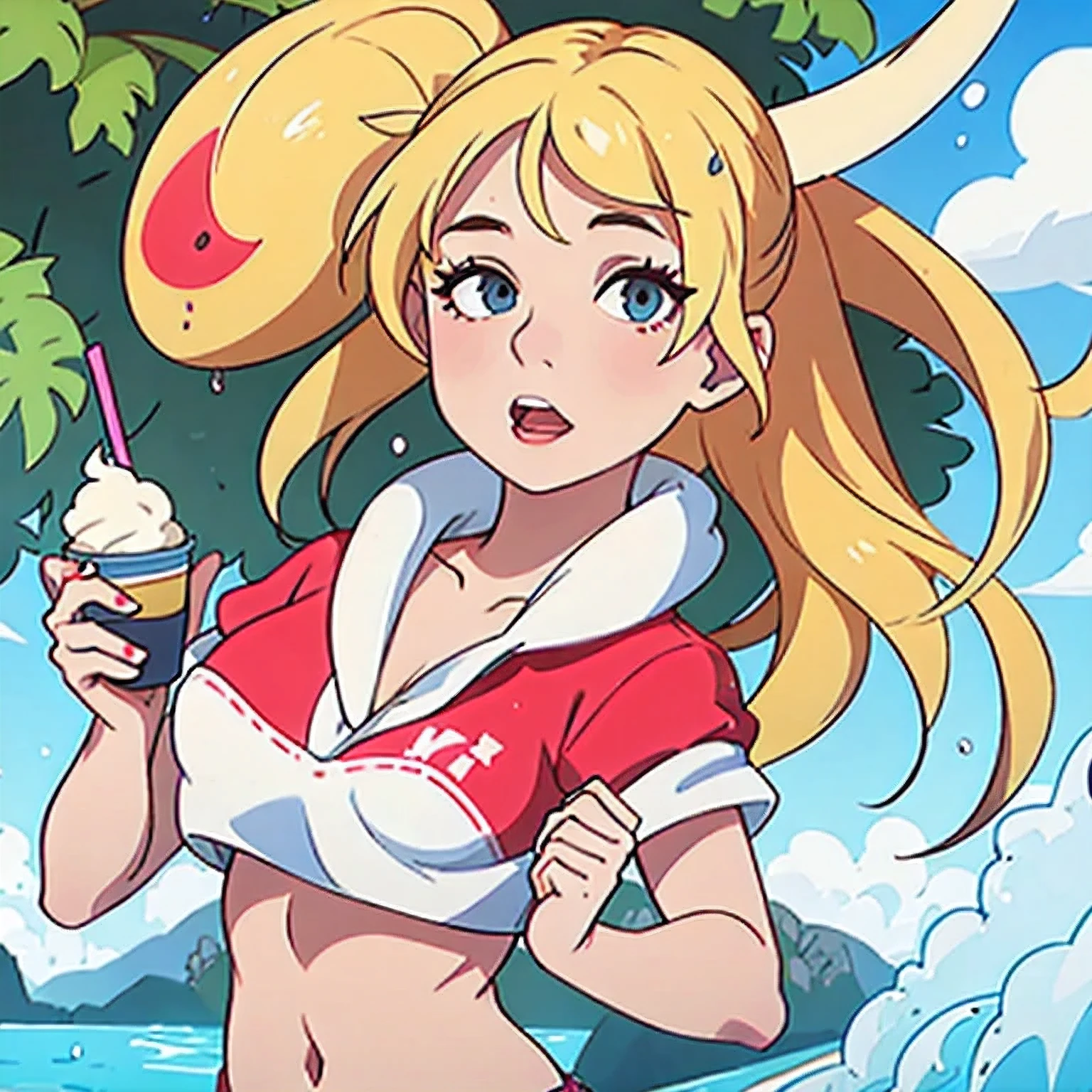 girl in a bikini eating an ice cream cone, eating ice cream, in a bikini, angela white, giorgia meloni, katy perry, in bikini, eating ice - cream, wearing spandex bikini, ice cream on the side, bikini, ice cream, wearing a bikini, candid photo of dirty, shiny plastic bikini, candid shot, cone, 1 girl, solo，in a green dress standing by a wall,portrait of female idol