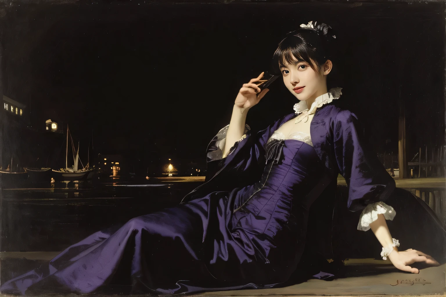 James Whistler's Nocturne.,smile