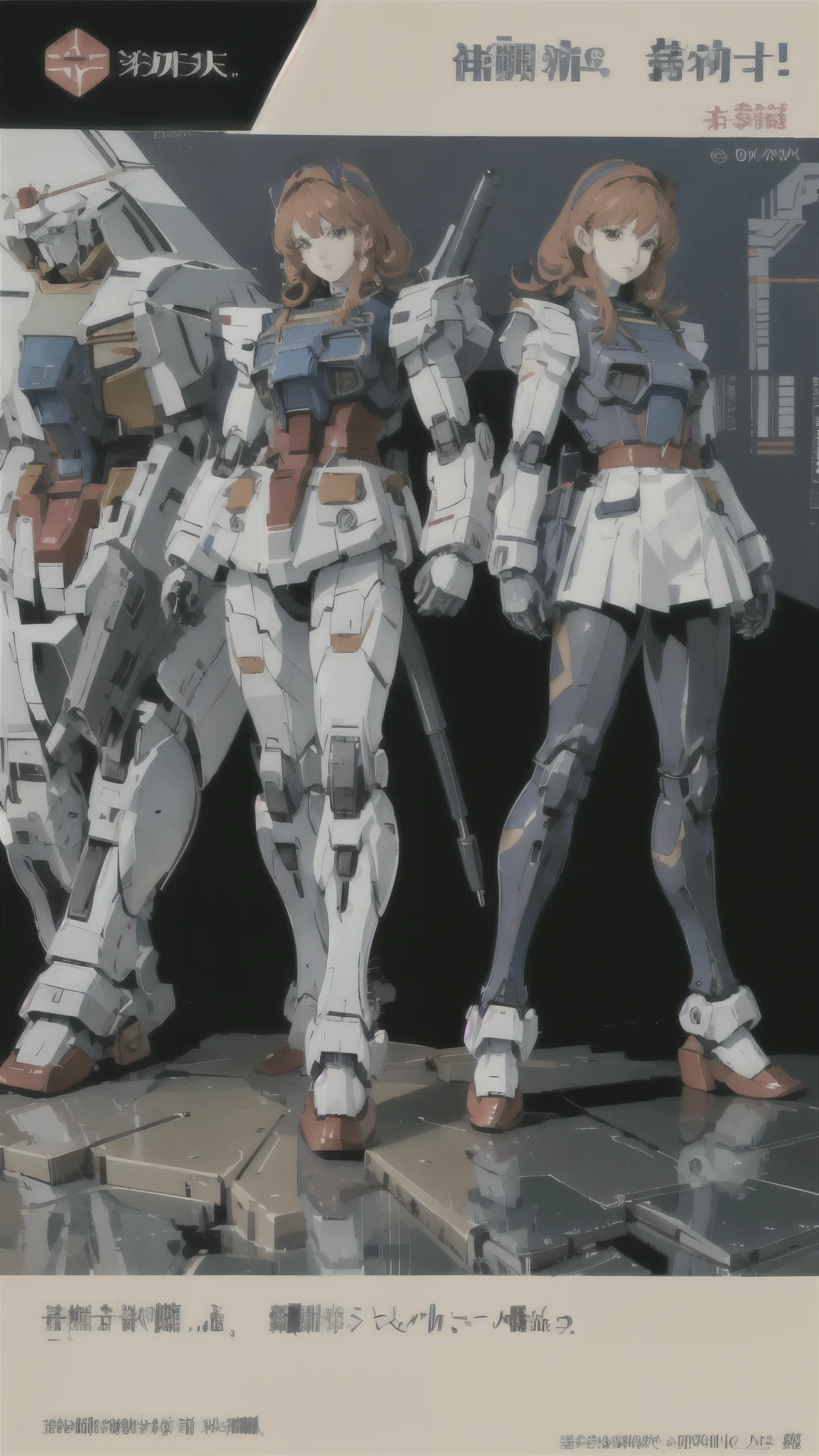 Gundam\(rx78\)、Mecha、robot、sf、militaryru、detailed、masterpiece、Reference Art、Reference Sheet、Multiple Views、Reference Sheet、Model Sheet