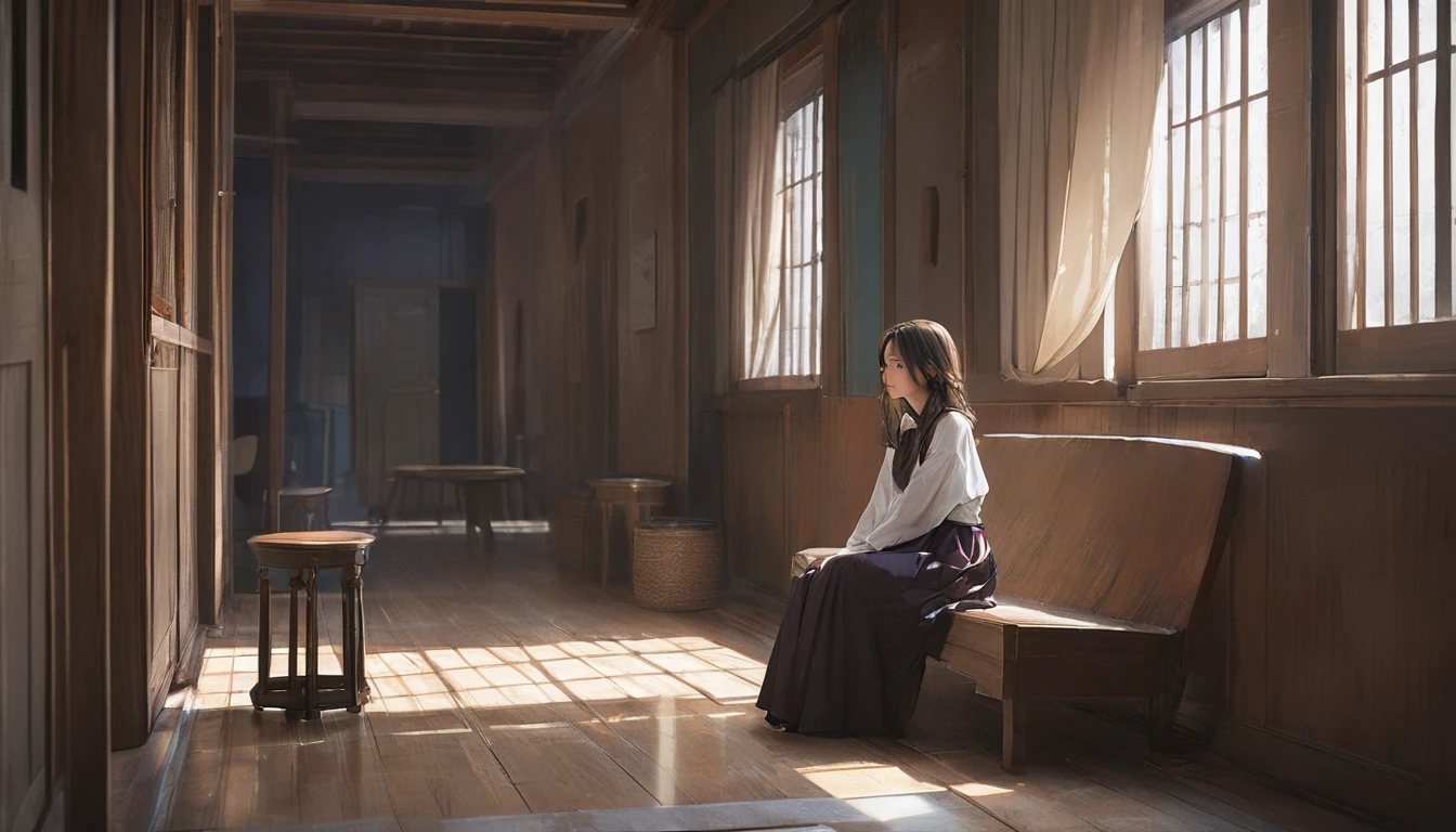 (masterpiece, best quality:1.2), A girl, Solitary