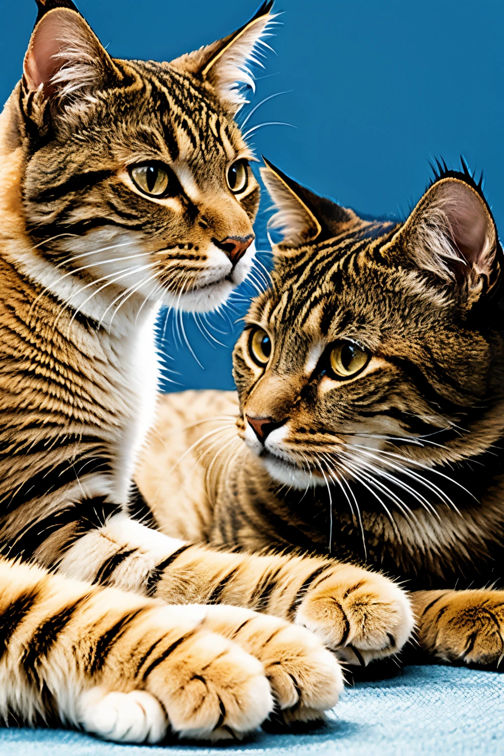 Illustration about cats