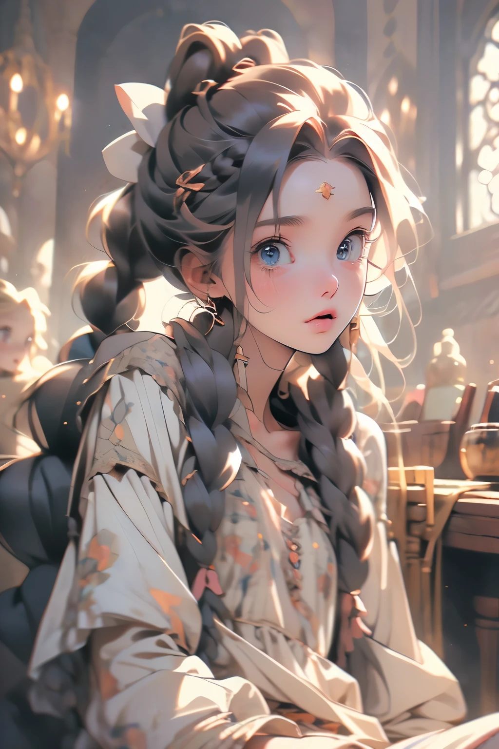 ((best quality)), ((masterpiece)), (detailed), 1girl, off-shoulder baggy sweater,clothes too big, exposing chest,(little chest),(big forhead:1.2),(beautiful big eyes:1.3),extremely detailed cute anime face, (((flat chest))),((((long twin braids,tight braids,long braid,braided hair,long hime cut,colored inner hair)))),intricate eyes,beautiful detailed eyes,symmetrical eyes,(((detailed face))),beautiful detailed lips,(nsfw)), ((downblouse, upskirt)),(baggy, sagging clothes, upskirt, downblouse), dynamic pose,looking at viewer, (((embarrassed))),(horrified expression),(crying),highres,(best quality),(ultra detailed,extremely detailed),perfect face details, ((masterpiece:1.4, best quality))+, (ultra detailed)+, long twintails, cute girl,blue clothes, (flat chest:1.3), NSFW, small breasts, prominent collarbones, skinny arms, flat stomach, visible hip bones, long hair, red hair, white hair, blonde hair, dark hair, ponytail, thick ponytail, heavy ponytail, small breasts, NSFW