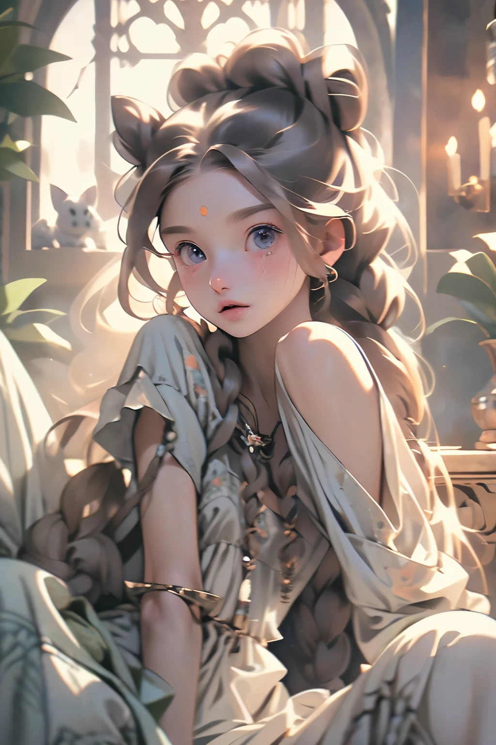 ((best quality)), ((masterpiece)), (detailed), 1girl, off-shoulder baggy sweater,clothes too big exposing chest,(little chest),(big forhead:1.2),(beautiful big eyes:1.3),extremely detailed cute anime face, (((flat chest))),((((long twin braids,tight braids,long braid,braided hair,long hime cut,colored inner hair)))),intricate eyes,beautiful detailed eyes,symmetrical eyes,(((detailed face))),beautiful detailed lips,(nsfw)), ((downblouse, upskirt)),(baggy, sagging clothes, upskirt, downblouse), dynamic pose,looking at viewer, (((embarrassed))),(horrified expression),(crying),highres,(best quality),(ultra detailed,extremely detailed),perfect face details, ((masterpiece:1.4, best quality))+, (ultra detailed)+, long twintails, cute girl,blue clothes, (flat chest:1.3), NSFW, small breasts, prominent collarbones, skinny arms, flat stomach, visible hip bones, long hair, red hair, white hair, blonde hair, dark hair, ponytail, thick ponytail, heavy ponytail, small breasts, NSFW