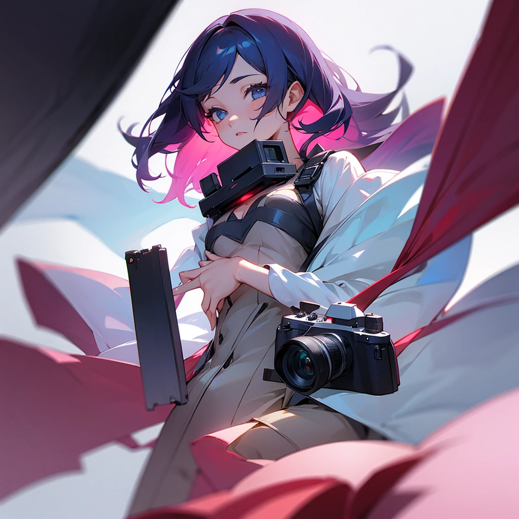 One girl,camera,chest, Shortcuts,