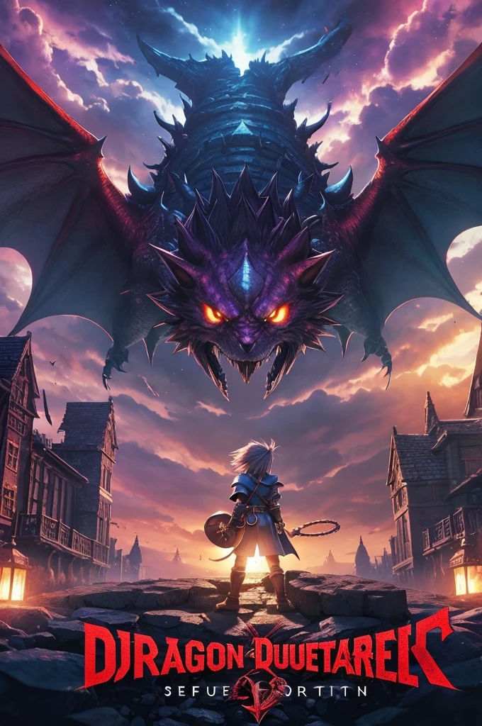 I want to create a game title for PS5。In Dragon Quest style、The title name was created by DARK RING.。Create a title only。Create a lot of titles。I want the background to be transparent, so I created it in png format.。