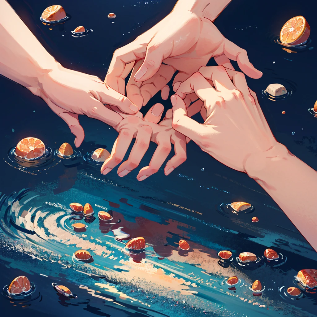 Cute little hands,Small hands