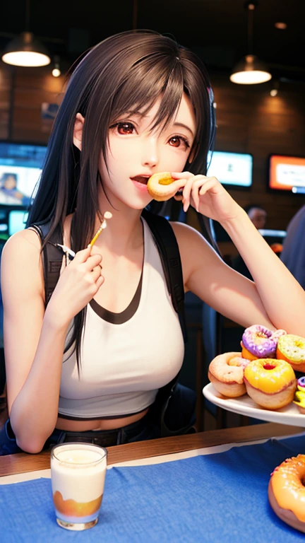 Eating Donuts