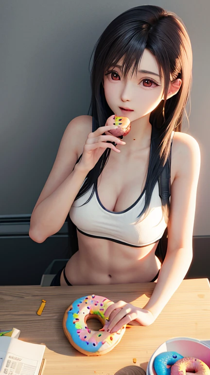 Eating Donuts