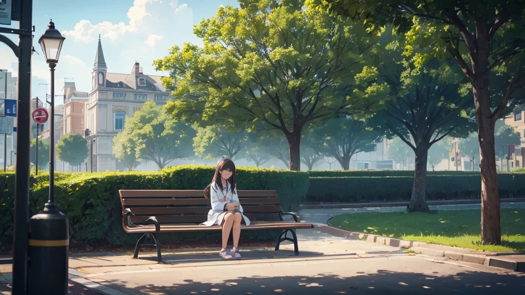 now the sad girl is talking to a doctor