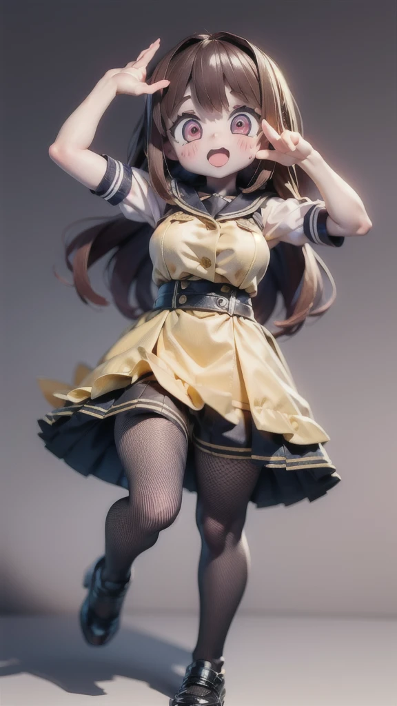 high quality, detailed, 1girl, uraraka ochako,  bodysuit,
