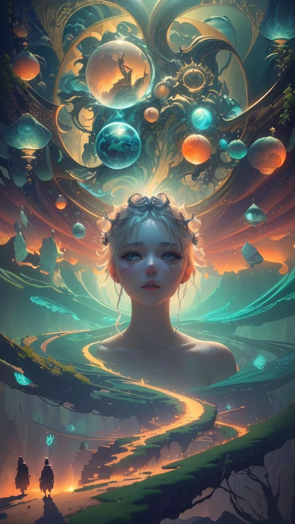 masterpiece, best quality, (Extremely detailed CG unity 8k wallpaper), (best quality), (Best Illustration), (Best shadow), absurd, Realistic lighting, (abyss), Beautiful and delicate light, Artworks by Peter Mohr Bacher,