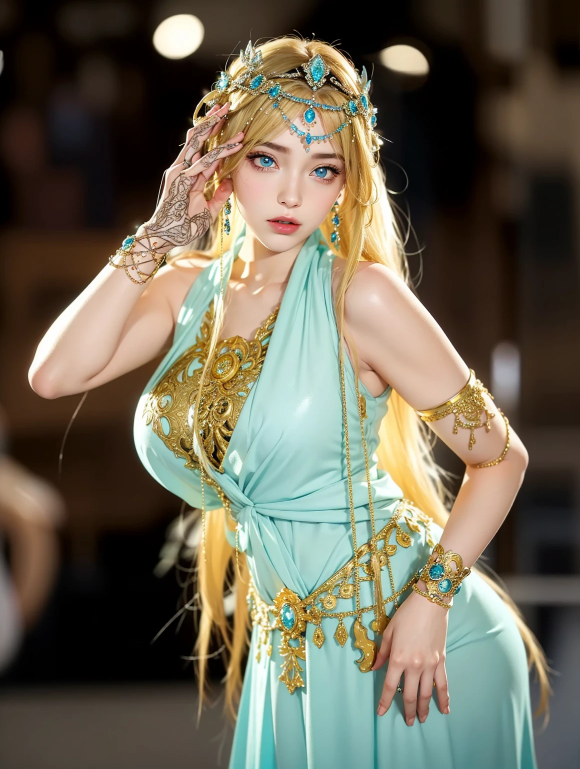 Royal sisters,Exquisite eyes,Frozen queen,Put the crown on your head,Detailed facial expressions body,tall and big,Glamorous characters,Leg length,4K,HD,Sensual,White translucent lace,白皙Full figure,Little cherry mouth,Beautiful and lovely,Full figure,Glossy Gel Coat,Vampire Queen in luxurious gown,Have a tattoo(Intricate tattoo designs),Ice Princess,Rich facial details,16 Year Old Angel,Eyes are blue(Pupils as deep as the starry sky),Gold print clothes,blonde,Fingers straightened
