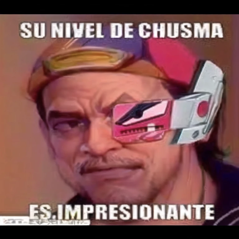 a man with a funny face and a funny hat, chrono, The kid, often, condorito, memes, inspired by CHAMBA, immeasurable, gigachad memes, futurism!!!!!, player, very defined, I'm talking, Indignant, Yugioh, by theCHAMBA
