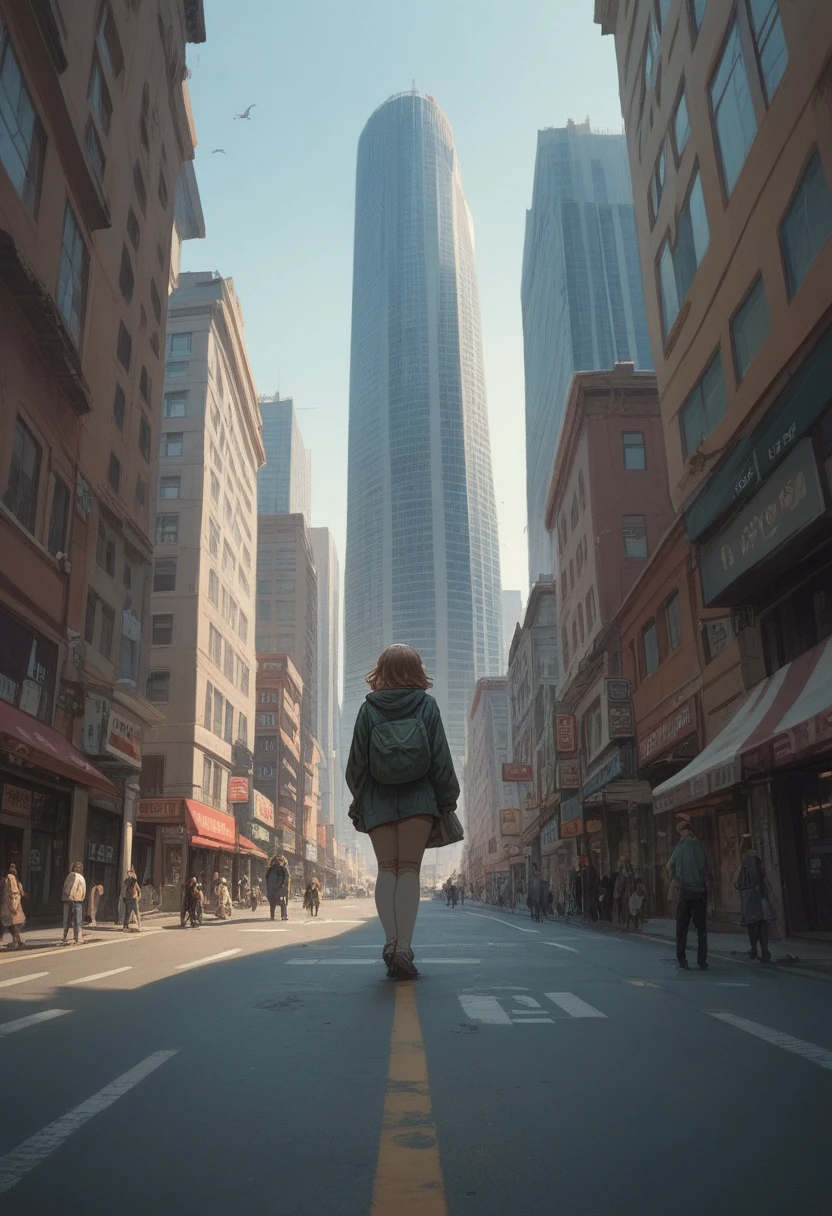 Giantess  cartoon 