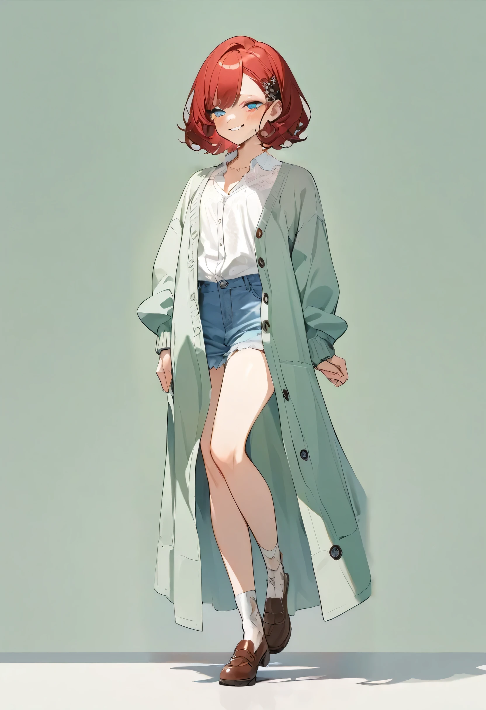 half-open eyes