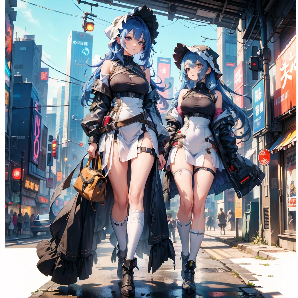 (masterpiece, Highest quality), (Detailed Hair), Very detailed, Anime Style, whole body, alone, Cyberpunk psychic girl, Big and cute bonnet, whole body covered in rags, Wanderer&#39;s Outfit, Gray Hair、Red eyes, Floating in the air, Small stature, Supernatural Aura, Prism Hypnosis Aura. Beautiful and terrifying, Digital Painting, 8K high resolution, Trend Art Station, White Background, whole body, ((Psychic energy ball in hand))
