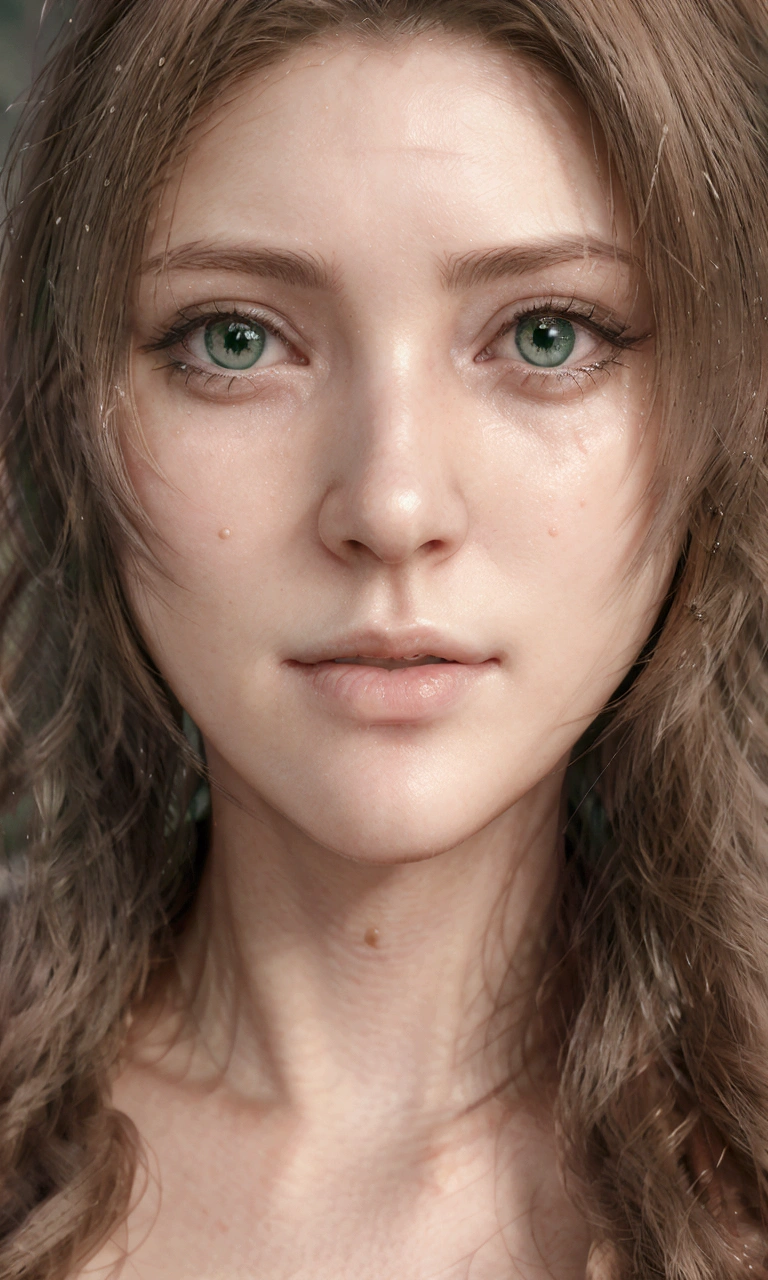 A woman with long hair and green eyes posing for a photograph, 8K Portrait Rendering, ultrarealistic uhd faces, accurate Ultra-realistic facess, Face of Final Fantasy, Photorealistic anime girl rendering, 8k highly detailed face, Ultra-realistic CG, UHD Realistic Face, Soft Portrait Shot 8k, Accurate detailed face, Ultra-realistic facess, Ultra-realistic faces