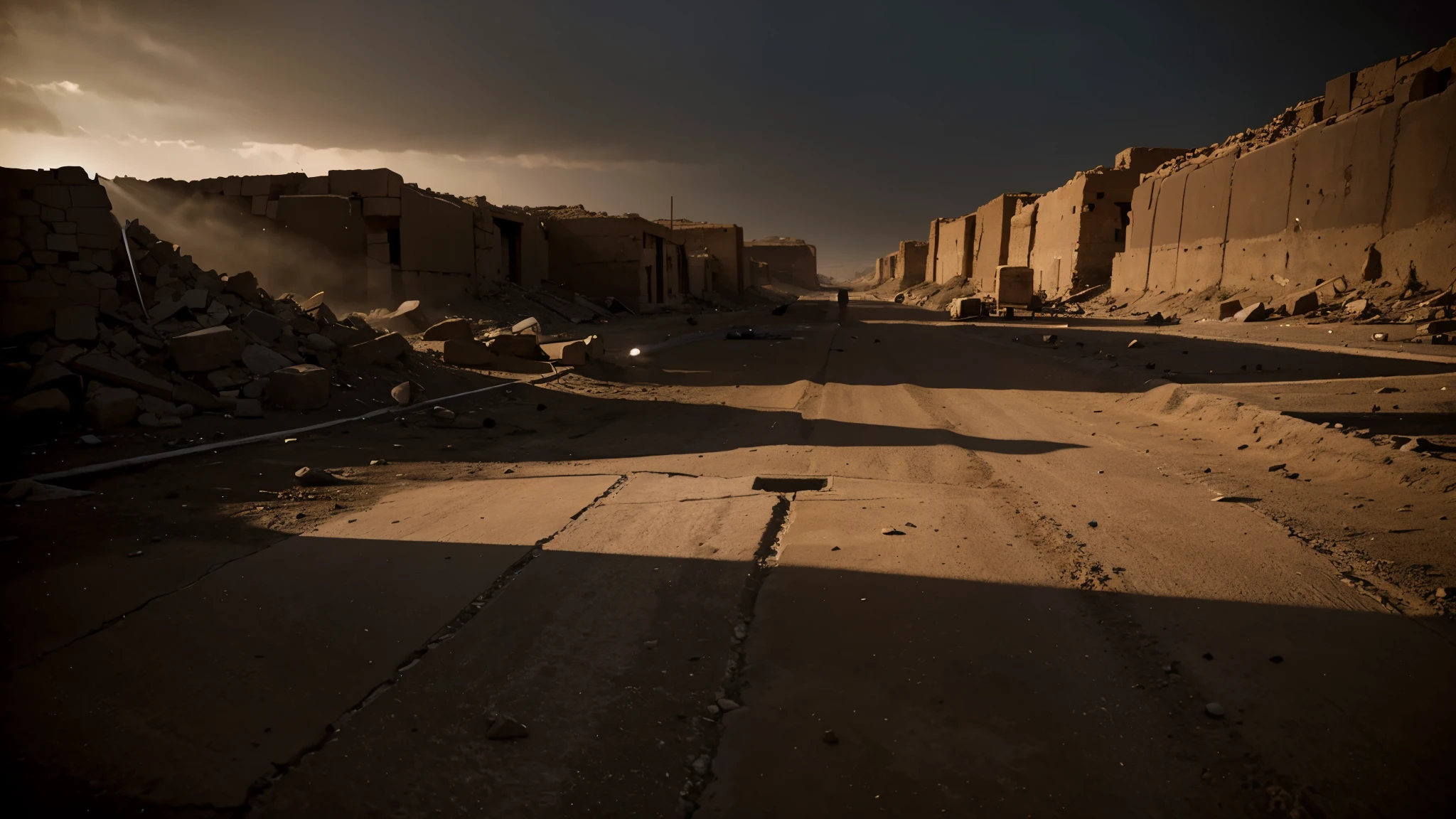 A powerful and shocking image of the streets of the ancient cities of Sodom and Gomorrah, filled with lust and sin. Ultra realistic, cinematic feel, dramatic lighting