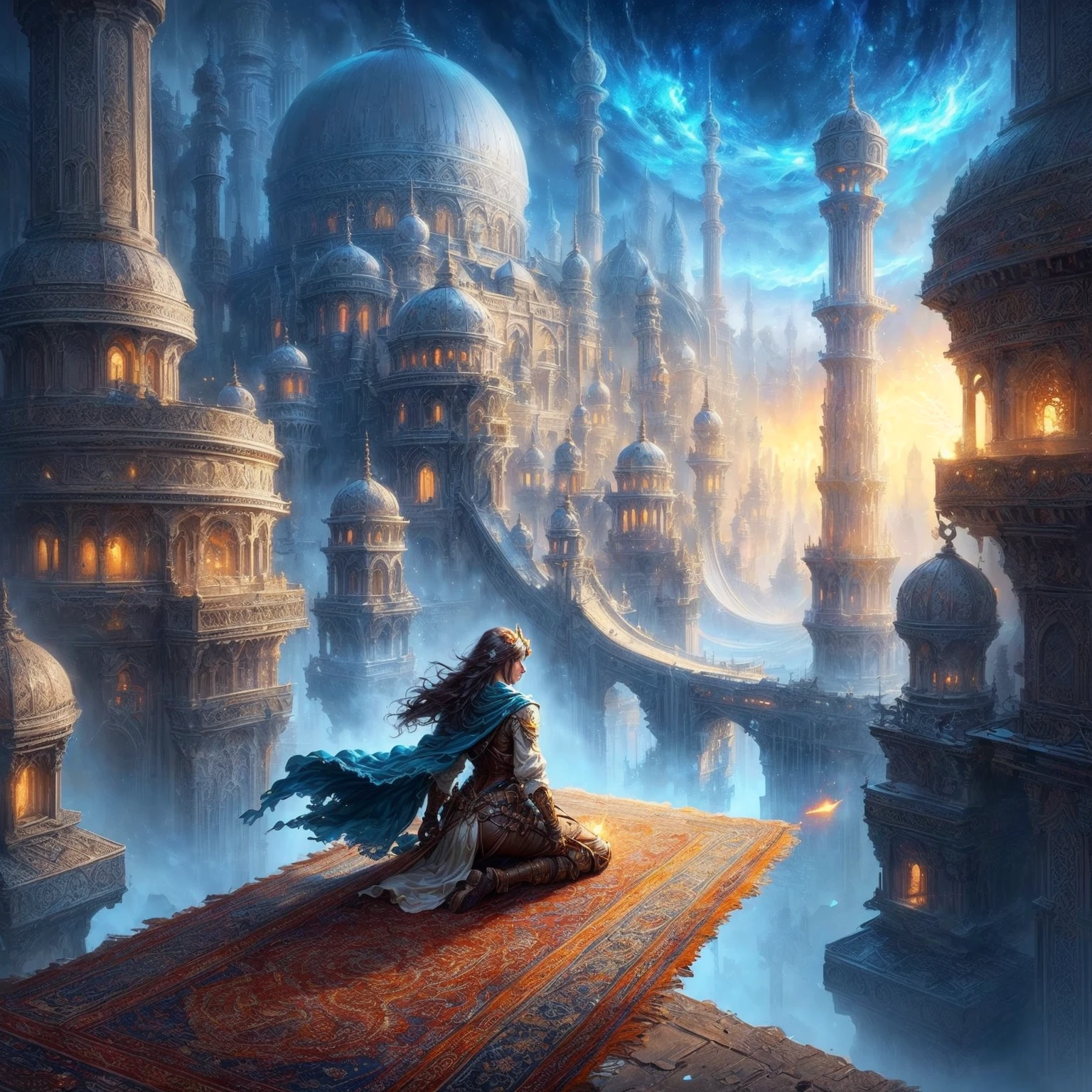 masterpiece, best quality, (extremely detailed CG unity 8k wallpaper), (best quality), (best illustration), (best shadow), absurdres, realistic lighting, (Abyss), beautiful detailed glow, art by PeterMohrBacher,