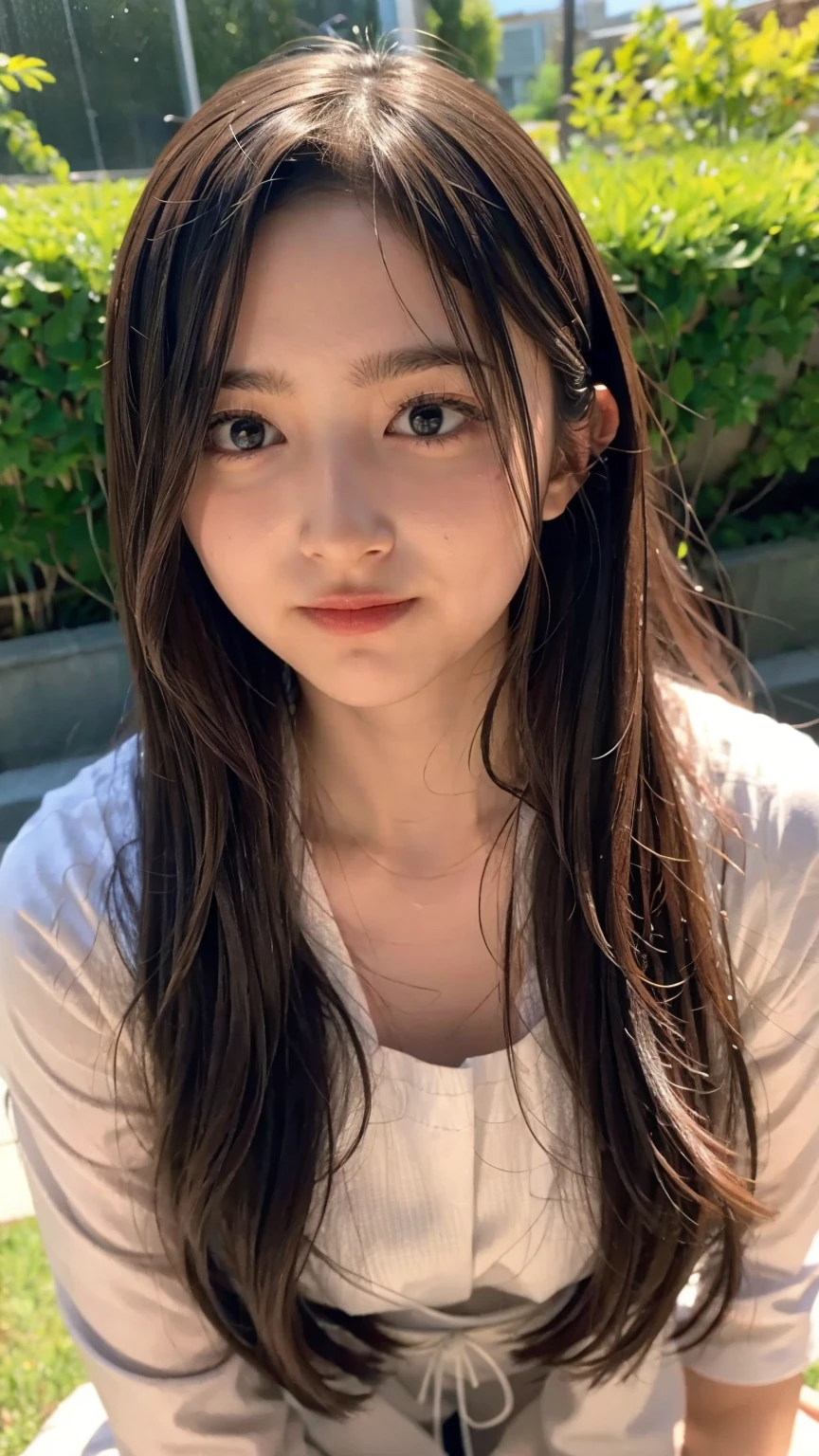 hightquality、masterpiece、ultra res、cute girl face、kitchin、barechested、Naked apron、full bodyesbian、Famous actresses of Japan、very beautiful face, 8K, sharp focus, natural big breast, Nude.