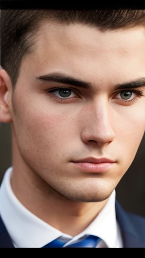  A young ADMOR man focus on the face
