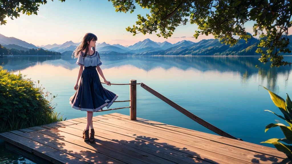 Stella stood at the edge of the dock, the cool breeze ruffling her hair as she gazed out over the shimmering lake. She had always loved this place, with its peaceful waters and the distant call of loons. Tonight, however, felt different.