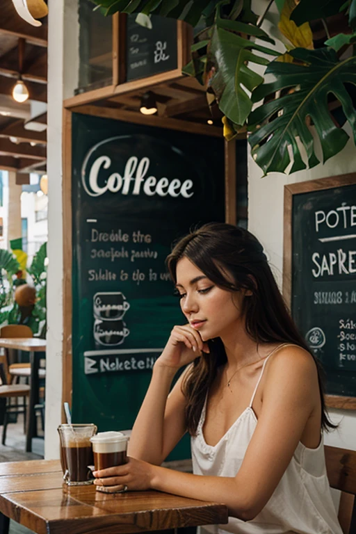 Coffee shop, tropical