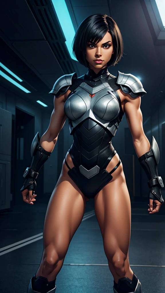 black girl, War Machine, combat stance, highly detailed, vibrant appearance, creative behavior, imaginative, , spontaneous, small breasts, sexi, naked breasts, topless, revealing, nude, highest quality, skin texture, intricate details, (cinematic lighting), RAW photo, 8k, masterpiece,best quality,ultra-detailed,very detailed illustrations,extremely detailed,intricate details,highres,super complex details,extremely detailed 8k cg wallpaper