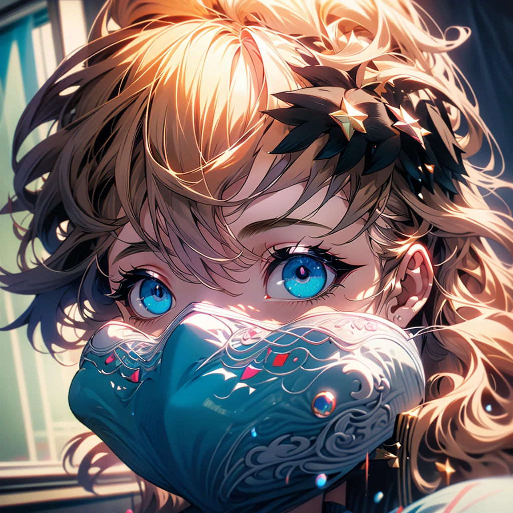 犬
brown hair, expressive hair, star-shaped pupils, eyeball, aqua eyes, sparkling eyes, dog ears, blush stickers, happy, Surrealism, アニメ, アニメ style, depth of field, cowboy shot, 8k, super detail, uhd, masterpiece, accurate, anatomically correct, textured skin, super detail, high details, high quality, award winning, best quality, highres - poses and expressions:
• Head tilted slightly • Large eyes with an intrigued expression • Mouth slightly open、Happy smile • Overall、Curious and affectionate - Characteristics:
• Long, fluffy wavy hair(Reminiscent of dog ears)
• Large, expressive eyes • Small nose and mouth(Reminiscent of a dog's nose)
- clothing:
• Clothes with a fluffy texture(The skirt and sleeves feature designs reminiscent of dog tails and ears.)
• Light pastel colors - Accessories:
• A cute collar around the neck(Those with ribbons or jewel-like decorations)
- background:
• A corner of the living room • A sofa and cushions、• You can see potted plants • Soft light is coming in through the window • Carpets and dog toys are scattered on the floor - Overall atmosphere:
• Bright and warm colors • Lots of soft lines and rounded shapes • A cozy, lived-in atmosphere」