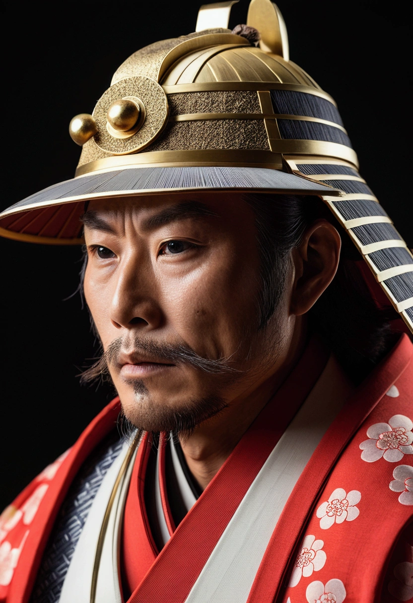 Takeda Shingen style、young、good looking