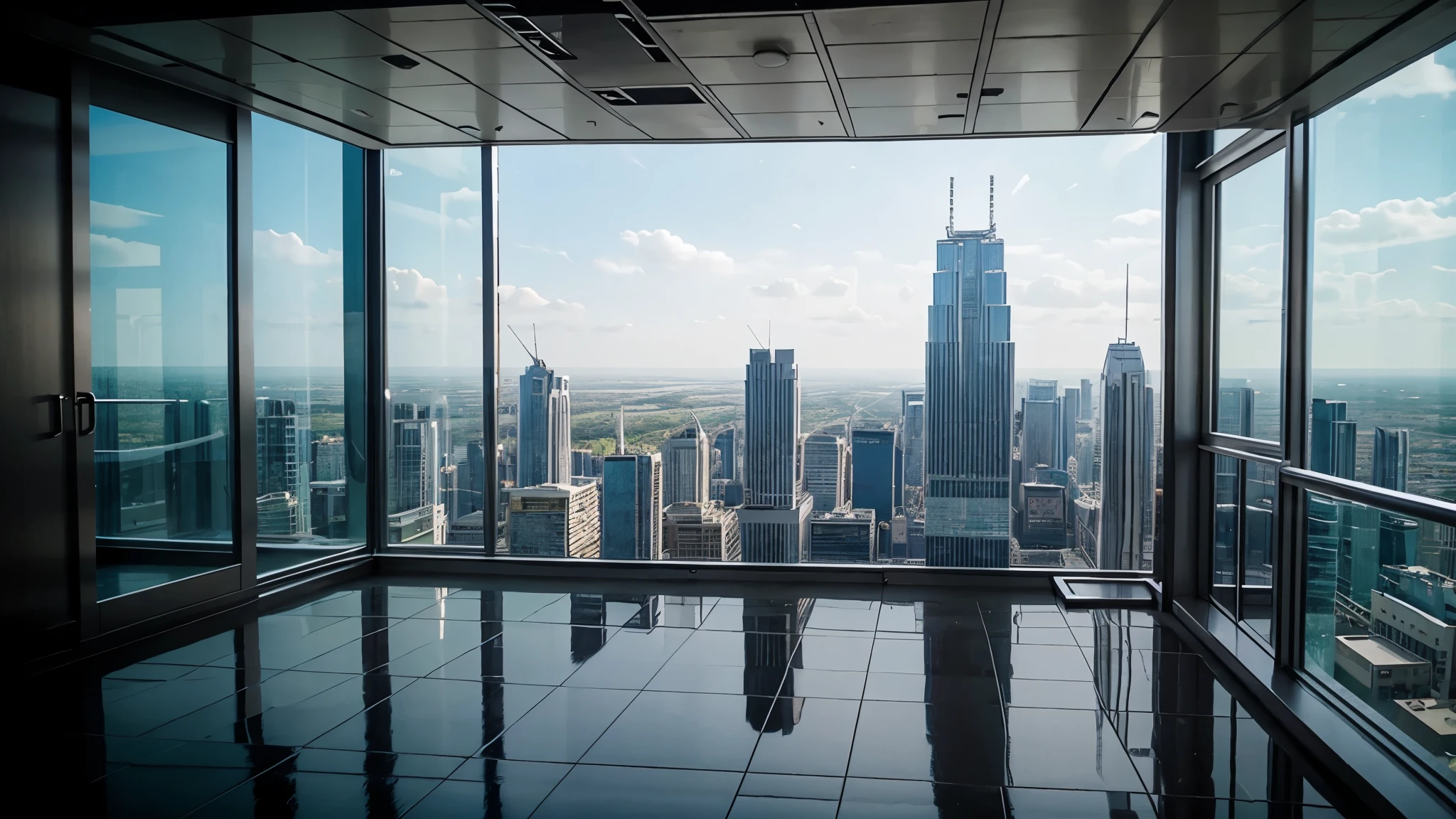 skyscraper floor