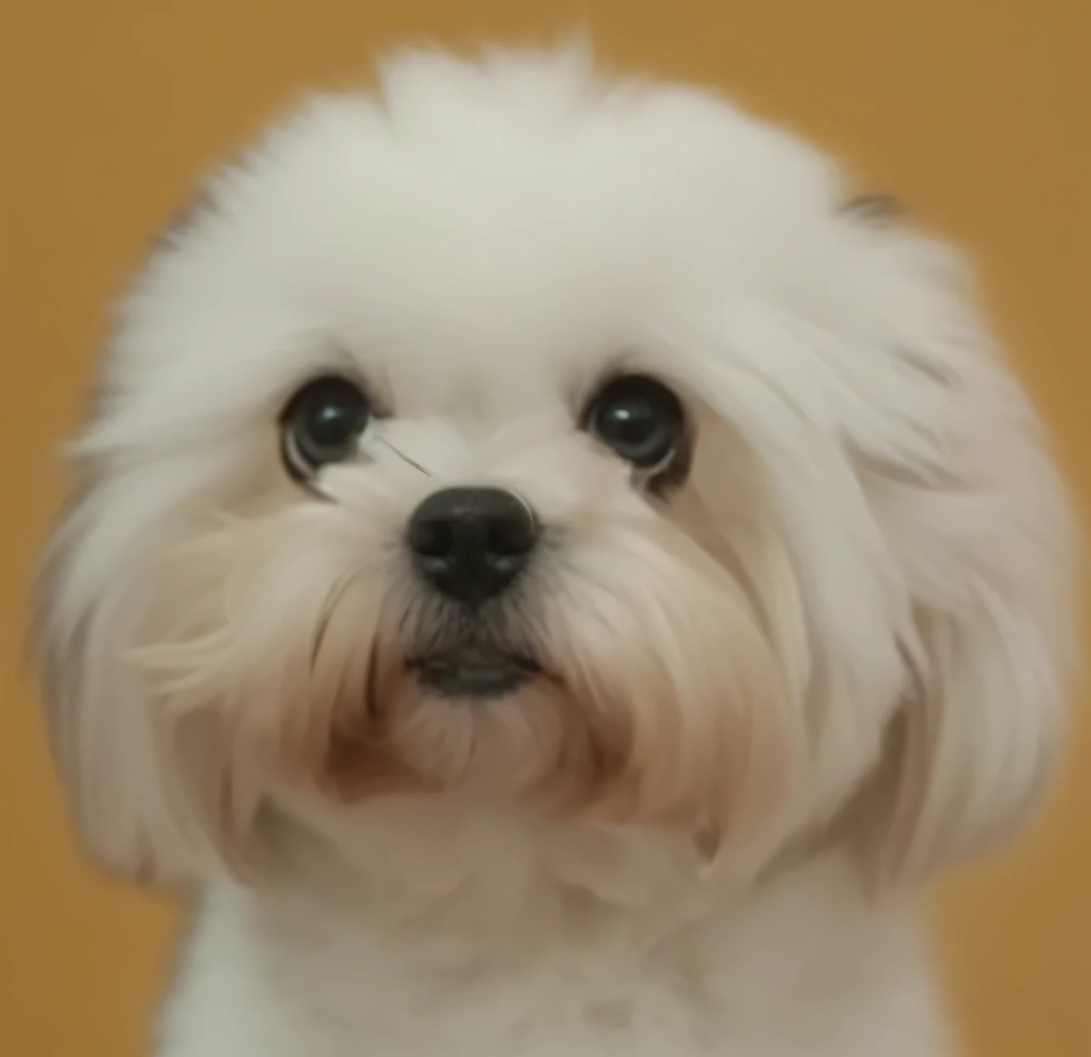 a very cute dog, she is very happy, her look is very happy and bright, she is smiling, the image is very detailed
