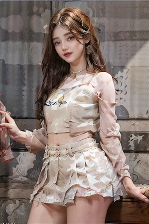 Crop top preto, ombros expostos, saia branca,  olhos pretos, olhos roxos, bunda redonda pequena, peito perfeito, corpo magro, long messy braided hair with bangs, cabelo roxo, sobrancelhas finas, na sala de estar, mais detalhado, 2 arms,  beleza, seios bonitos, camisa preta,"Beautifully adorned with Indian jewelry, the stunning model stands tall in an alluring Indian girls' high . Her hair styled to perfection adds a touch of sexiness to the overall look. With a dynamic pose , she exudes a captivating and confident aura."((Medium breasts, )),  (Well-defined abs : 1.1), (Perfect body : 1.1), full-length photo, (Ripped tube top:1.3), (Extremely detailed CG 8k wallpaper), (Extremely delicate and beautiful), (masterpiece), (best quality:1.0), Delicate skin, Extremely detailed 
