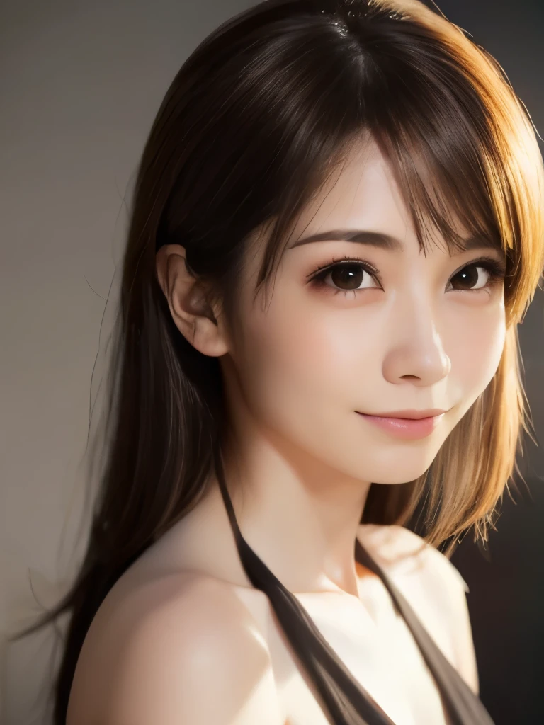 (ultra-detailed),((portrait )),1beautiful Japanese girl,((slender)),((smile)),beautiful detailed eyes,beautiful detailed lips,extremely detailed face,soft smile,natural lighting,realistic,(masterpiece:1.4),(best quality:1.4),(shiny skin),makeup,smile(skinny,closed mouth,shy :1.3) ,((smile)),(8k, RAW photo, best quality, masterpiece:1.2), (realistic, photo-realistic:1.37),(sharp focus:1.2), professional lighting, photon mapping, radiosity, physically-based rendering,