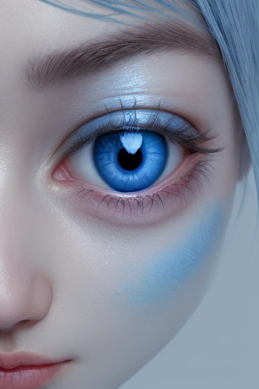 Ugly eye blue