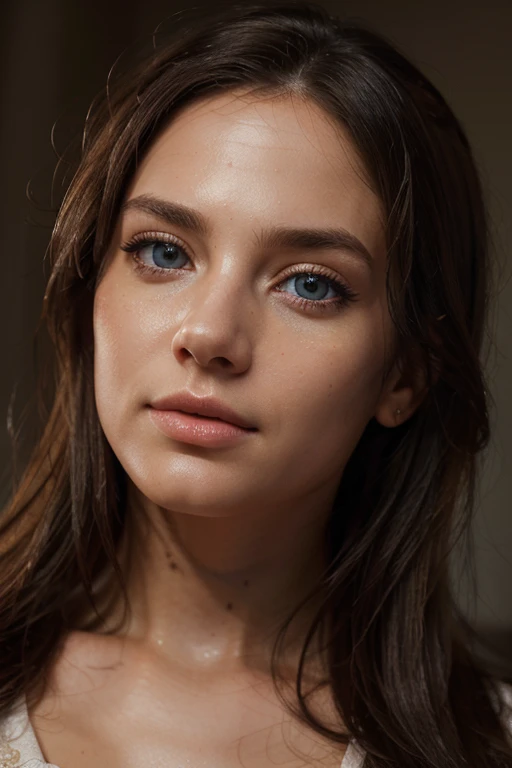 (hyperrealistic), (8k), (extremely detailed), (Meilleure illustration), (Beautiful detailed eyes), (best quality), (ultra-detailed), (head of'artwork), (Background'screen), (Detailed face), bare, 1 fille, drawing challenge'one hour, Sueur humide, (school uniform:1.3), En regardant le public, exquisite details, Detailed faces, ,pureerosfaceace_ v1,