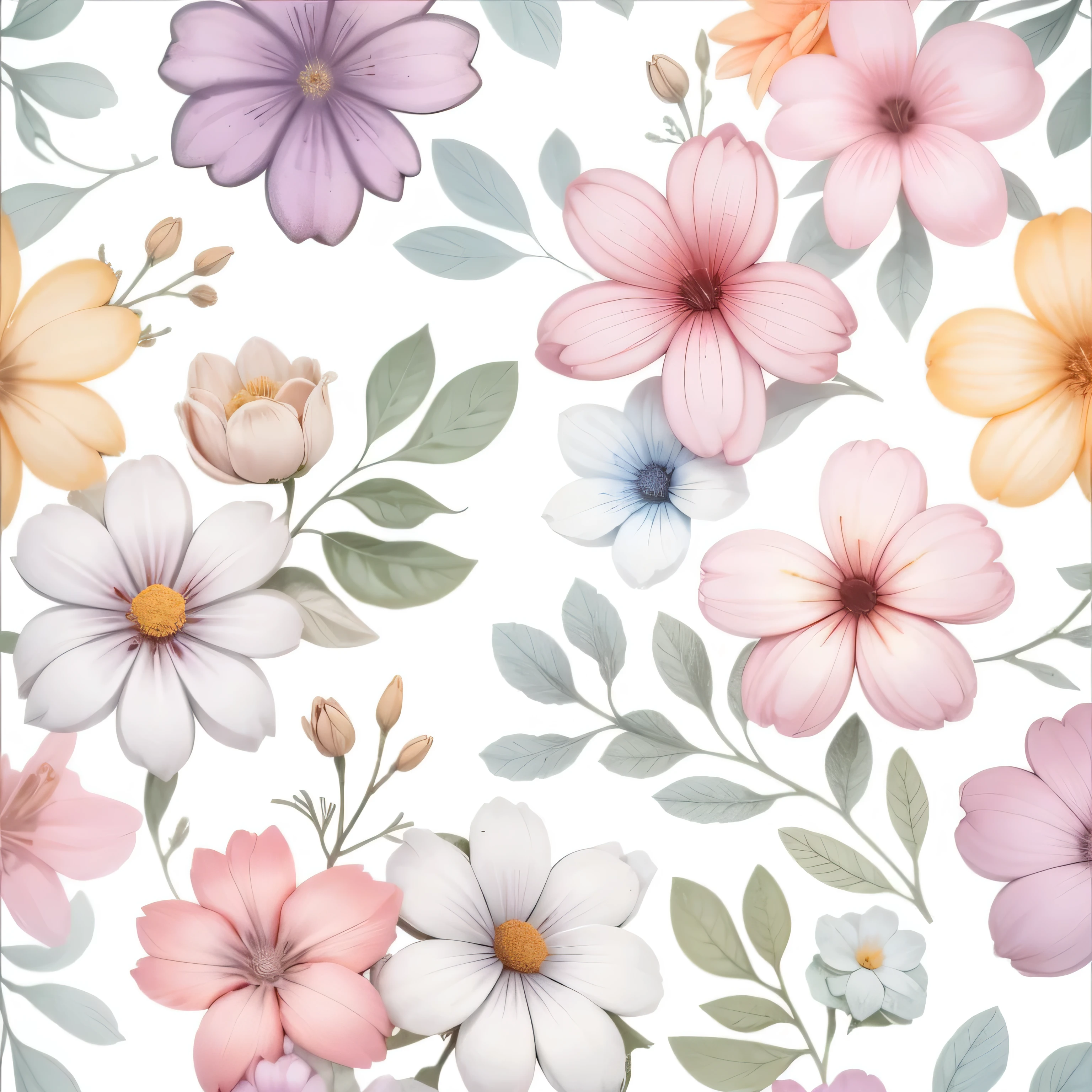 A beautiful flower with science and technology
