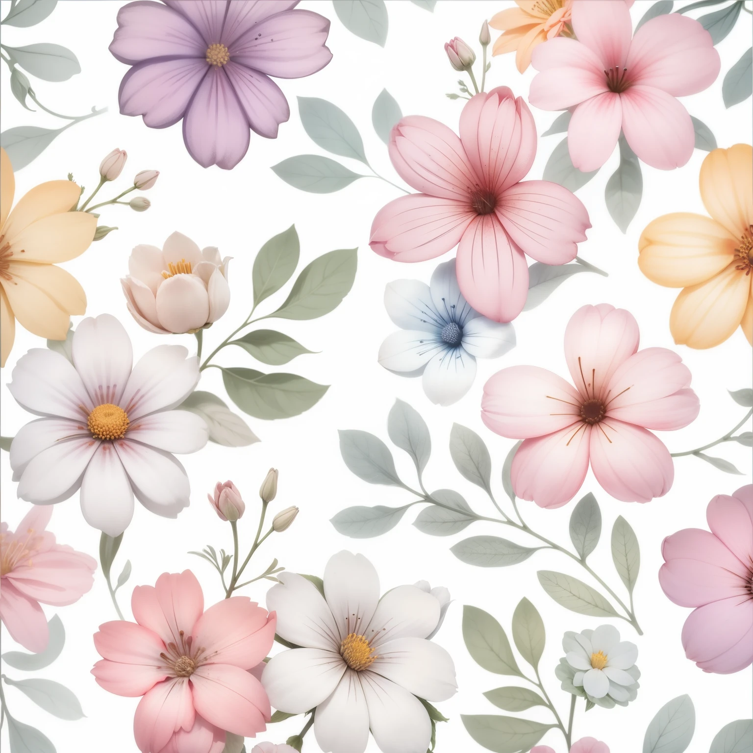 A beautiful flower with science and technology
