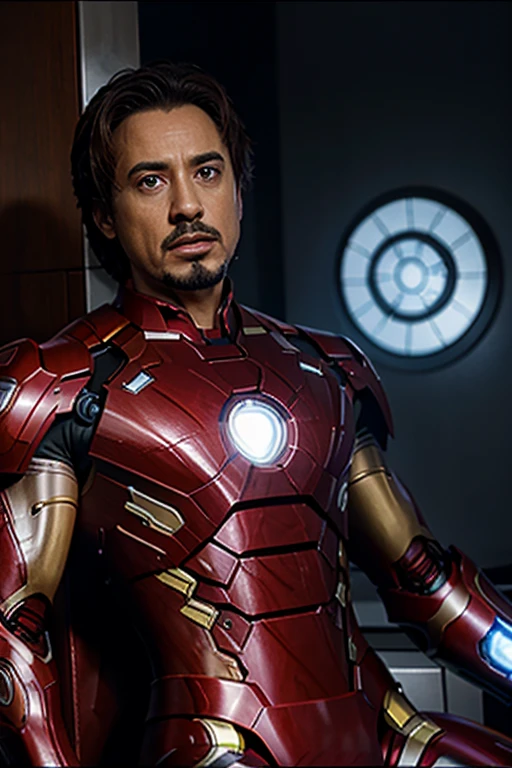 iron man in the doctor's office