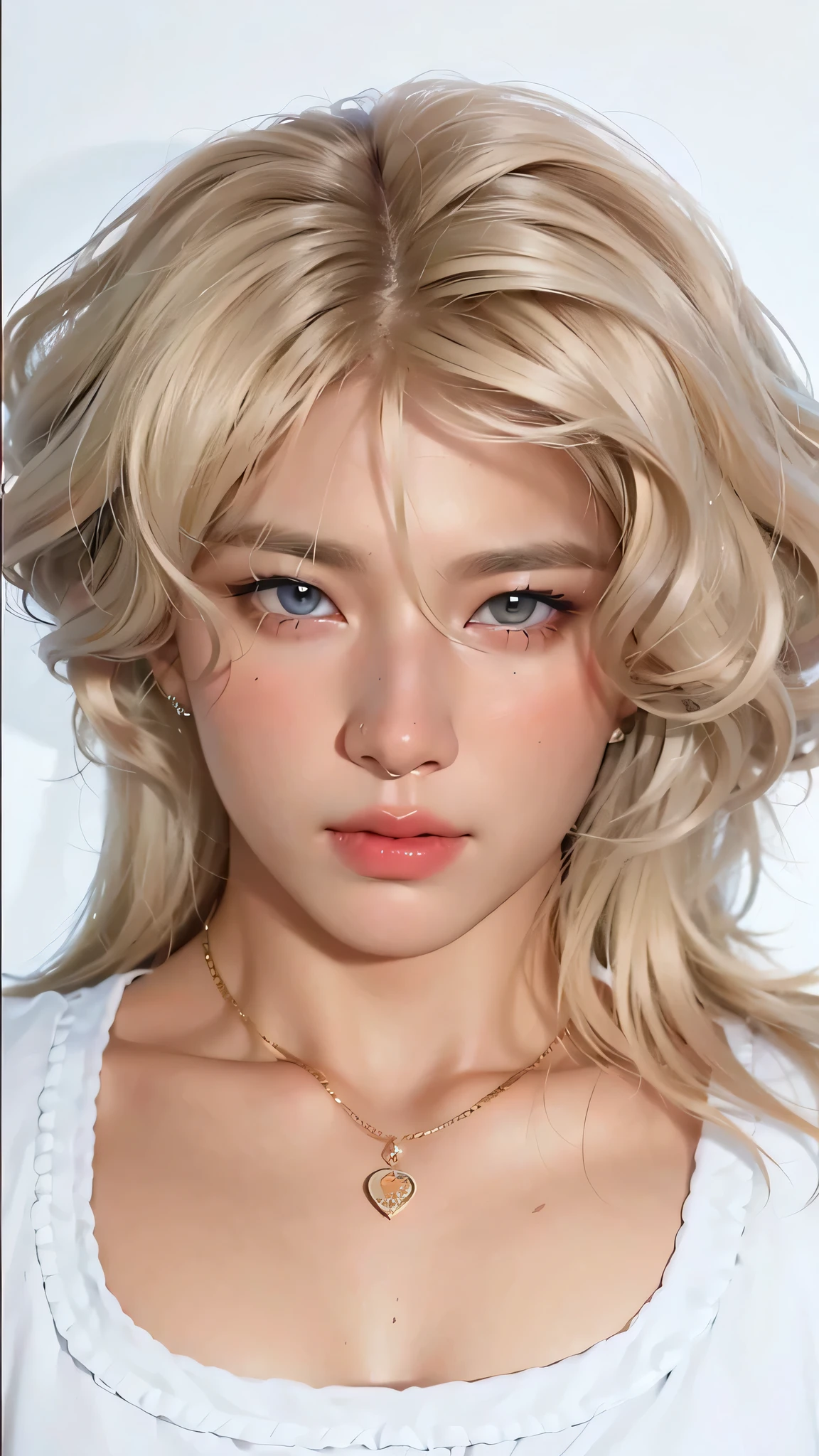 a cute boy with blonde hair, beautiful detailed eyes, beautiful detailed lips, extremely detailed eyes and face, long eyelashes, delicate features, handsome, adorable expression, JIMIN from BTS, JM, JIMIN, J.M, intricate details, photorealistic, 8k, high quality, hyperrealistic, cinematic lighting, dramatic shadows, vivid colors, warm tones