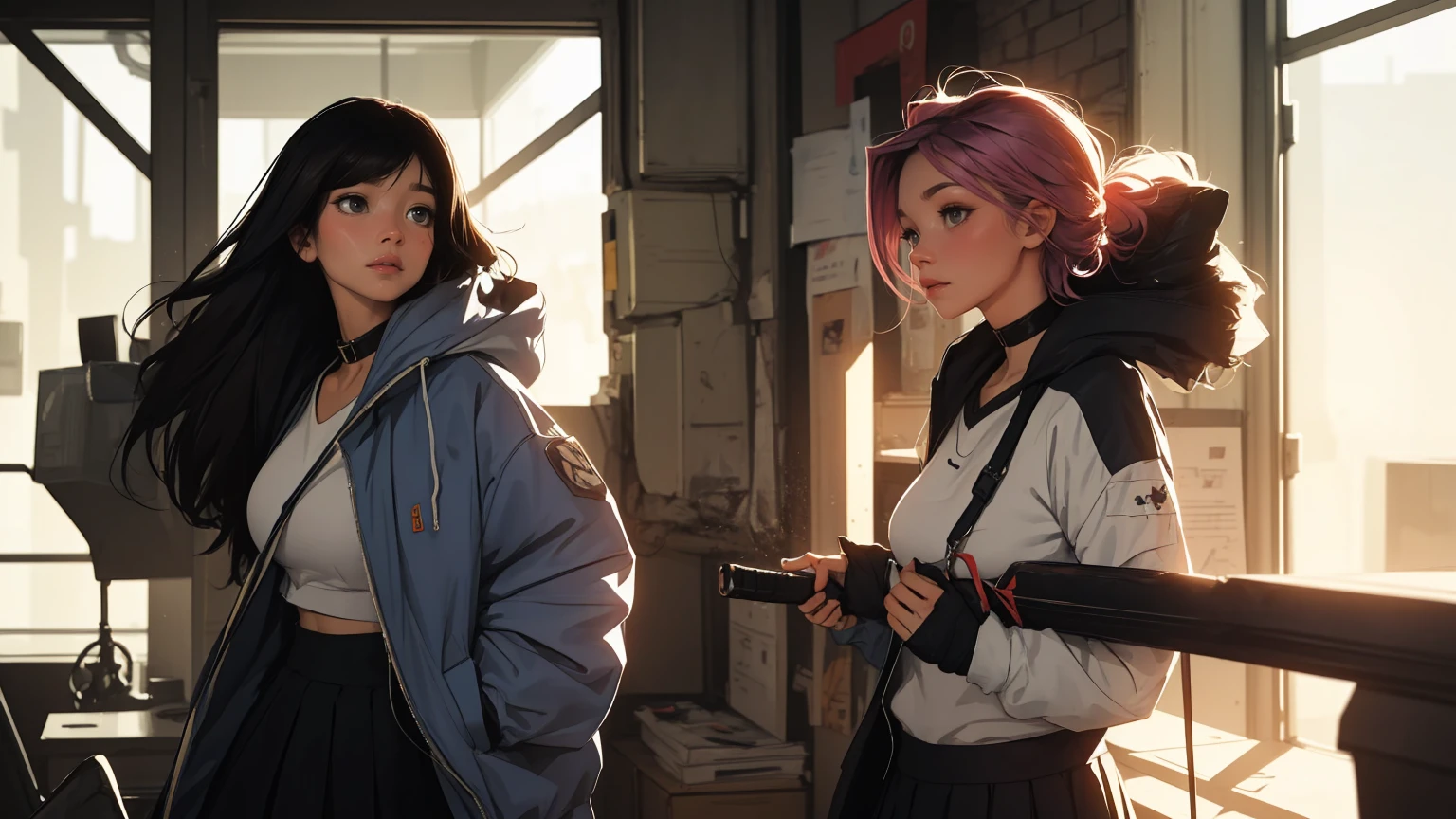 ahri, league of legend, sexy for, wallpapers, eyes detailed, fox_ear, (fox_tails), a skirt, (pink long hair), medium_breasts, looking_at_the_viewer, short_hair, mitts, navel, fail, Blue_there_are_eyes, eternal, Full_body, weapon, shoes, collar, black_Mittens, partition, Hood, hair_exceed_Yuon_There_Where_There is_eyes, circumcised_group, sweatshirt, black_pants, Sports_sweatpants, circumcised_Jacket, Cyberpunk character, cropped_himself、a high resolution、depth of field、natural soft light、professional lighting、about, standing, very длинные hair, cowboy shot, brilliant, brilliant hair, (night:1.2),Dreamy, [[gentle fingers and hands:0.55]::0.85],(detailed fingers),),(emotional),(breathtaking),(main part:1.2) все body.), (Anime Style), (Super Detailed), (brutal), (uhd, HDR), (8k), (High Resolution: 1.2), (Complex and Beautiful: 1.2), [[gentle fingers and hands:0.55]::0.85],(detailed fingers),),(emotional),(breathtaking),(main part:1.2) все body.), (Anime Style), (Super Detailed), (brutal), (uhd, HDR), (8k), (High Resolution: 1.2), (Complex and Beautiful: 1.2)