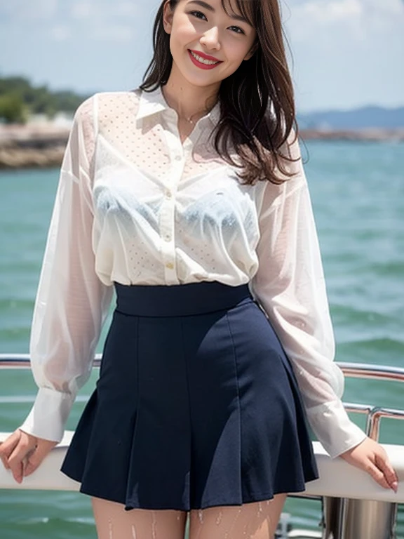 one teenage cute girl in uniform, (masterpiece, best quality:1.2), ultra high res, (photorealistic:1.4), detailed skin, cinematic lighting, friendly, intelligent, conversation engaging, happy, kind, energetic, cheerful, creative, with sparkling eyes and a contagious smile