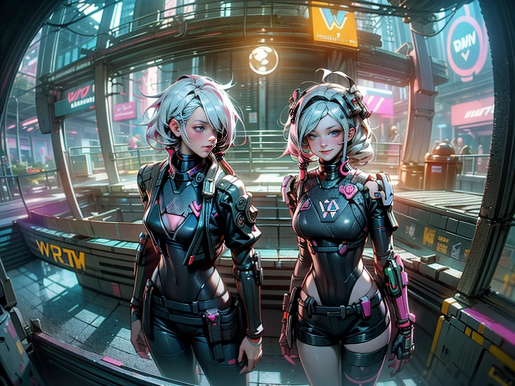 (extremely detailed CG unity 8k wallpaper, masterpiece, best quality), cyberpunk, cocky attitude, arrogant and superior, (malice: 1.2, revenge: 1.2), (android: 1.2, robot: 1.1), (rebel: 1.2, cyber chick: 1.1), with realistic synthetic skin, glowing neon lights, metallic textures, and dynamic camera angle.