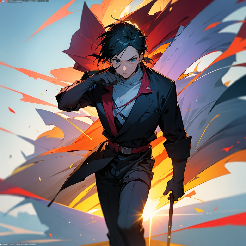 Create an anime image as if it were a movie poster