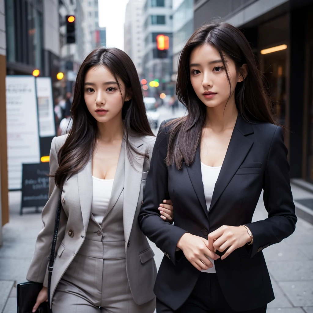 slim suit woman