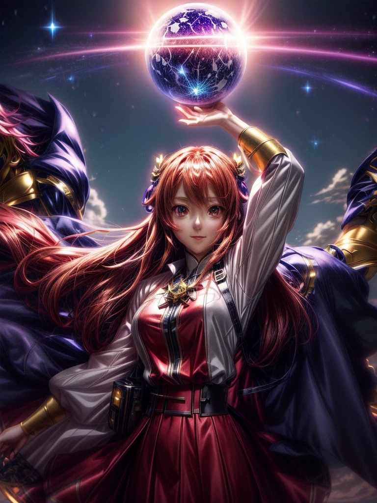 anime anime wallpapers with a girl holding a glowing ball, Anime isekai popular, anime key art, anime in fantasy style, ethereal anime, anime wallpaper, top 25 fantasy anime series, 2 0 2 1 anime, visual principal do romance visual, anime series, 4K anime-style, isekai, anime cover, anime style like fate/stay overnight, sci fi anime.