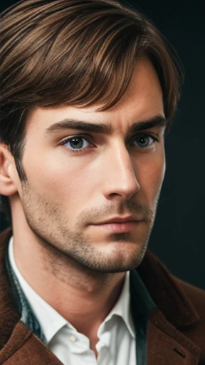  An English man focus on the face