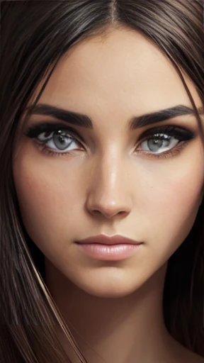 A woman Isaac focus on the face